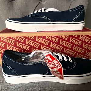 Vans Navy Canvas Shoes